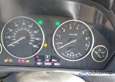 2014 BMW 320 from USA, damaged, VIN WBA3B1G53ENT00296